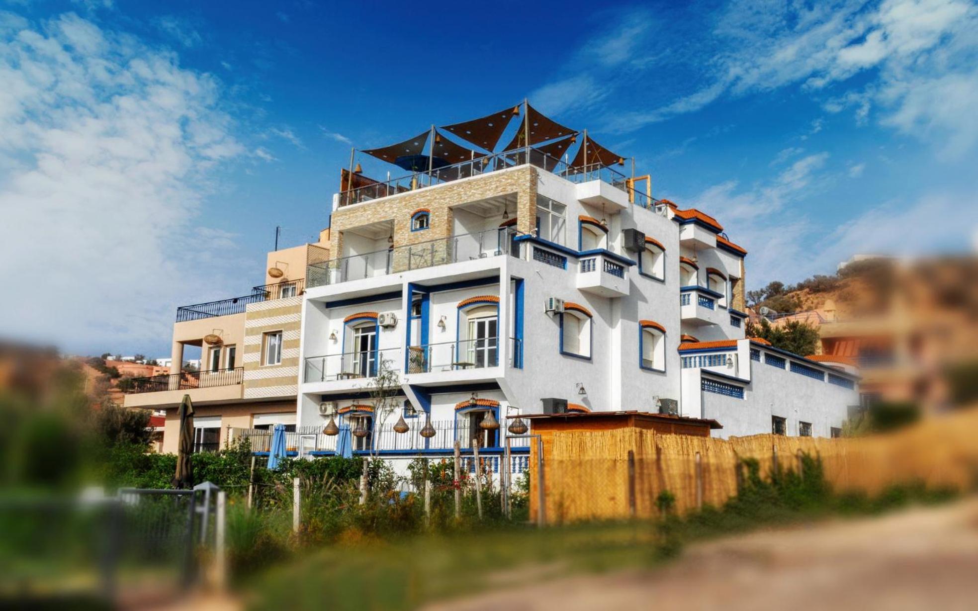 Agadir n'Ait Sa Blue Wave Lodge מראה חיצוני תמונה