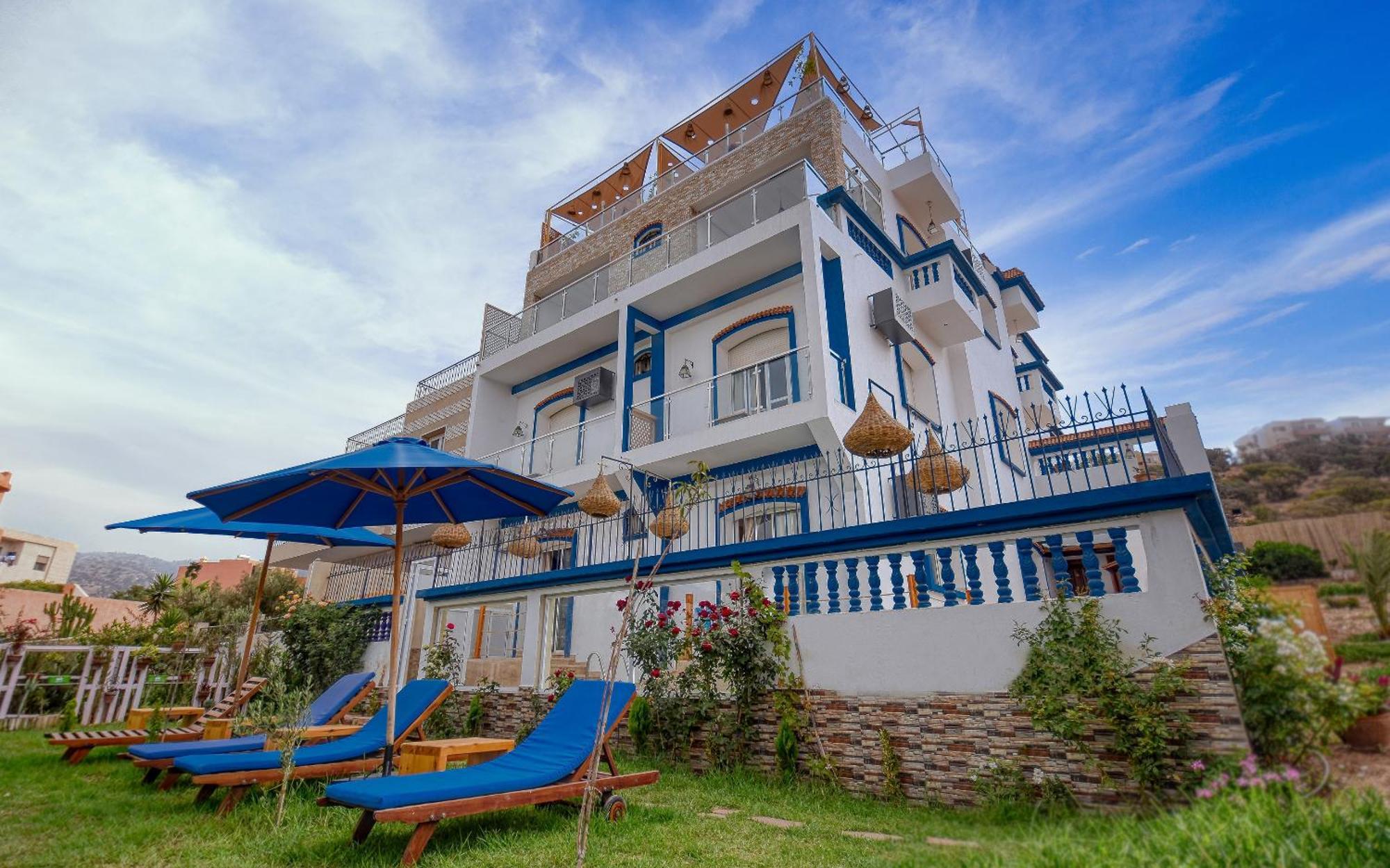 Agadir n'Ait Sa Blue Wave Lodge מראה חיצוני תמונה